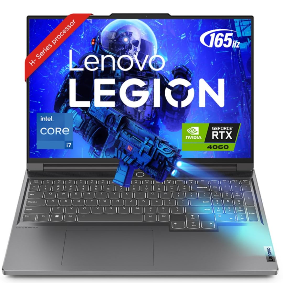 Lenovo Legion Slim 7 16IRH8 82Y3006XIN Launched in India [ Specs: Core i7-13700H / RTX 4060 graphics / 16GB ram / 1TB SSD ]
