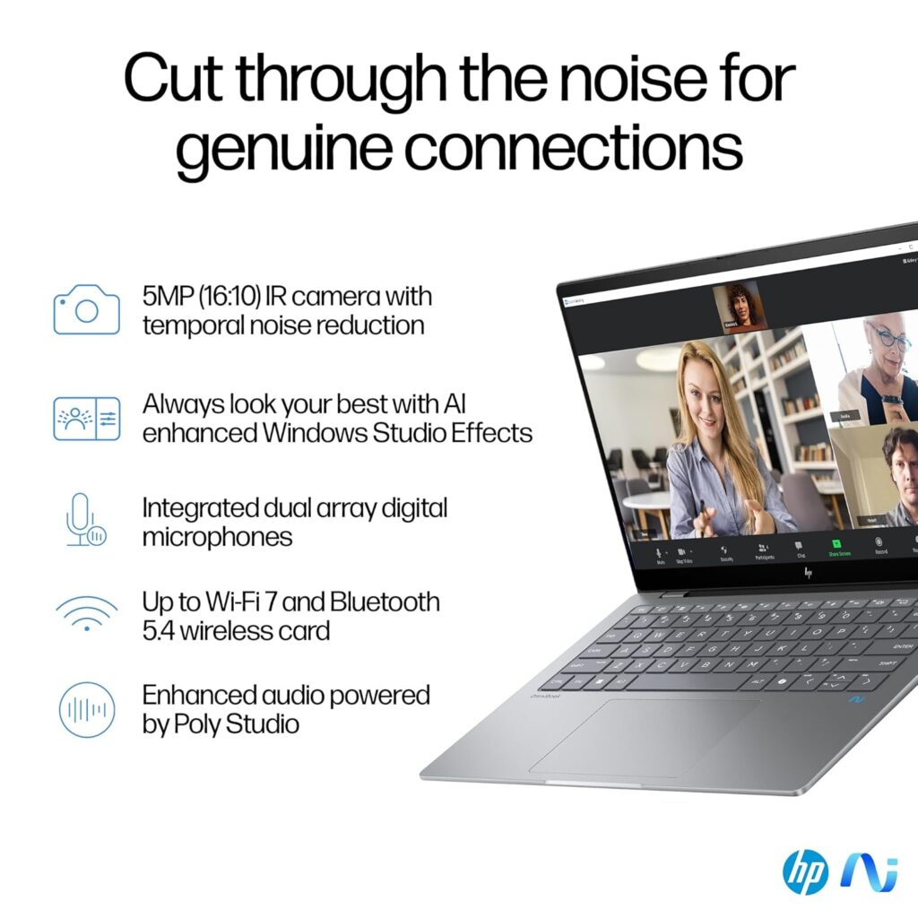 HP OmniBook X 14-fe0121QU CoPilot+ PC features