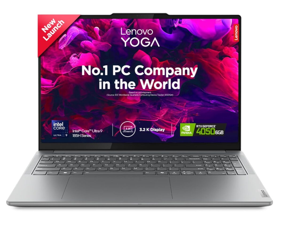 Lenovo Yoga Pro 9 16IMH9 83DN004VIN Launched in India [ Specs: Core Ultra 9 185H / RTX 4050 / 3.2K Touch display ]