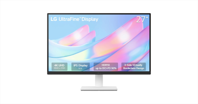 LG 27US500-W, 27 Inch Ultrafine Monitor, IPS, 4K UHD (3840x2160) Launched in India