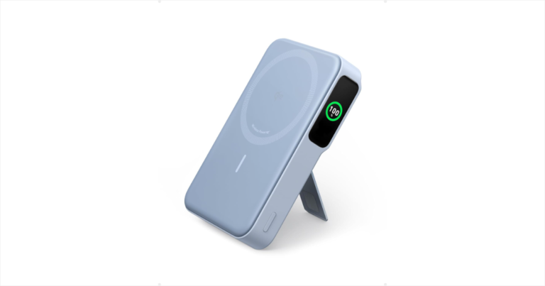 Anker MagGo Power Bank, Qi2 Certified 15W Ultra-Fast MagSafe-Compatible Portable Charger