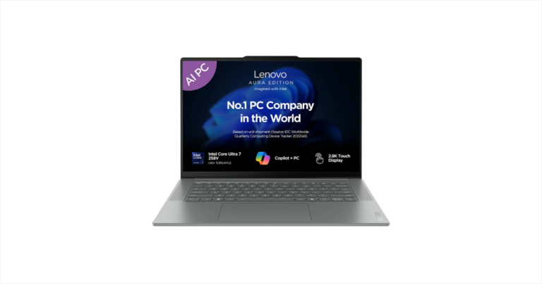 Lenovo Yoga Slim 7 Aura Edition 83HM004NIN CoPilot+ PC AI Laptop Launched in India