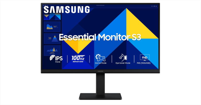 Samsung Essential Series S3 LS27D300GAWXXL Flat Monitor