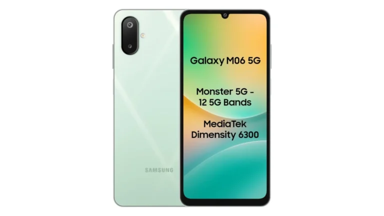 Samsung Galaxy M06 5G Android Smartphone powered by MediaTek Dimensity 6300 processor Launched in India | Check Price, Specs - feature image_2025 03 07_12 17 28