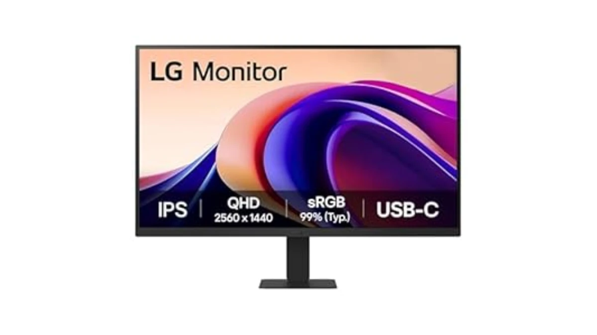 LG 27U631A-B 27-inch QHD IPS Monitor with USB-C Launched in India for under 20K – Check Full Specs, Price and Availability