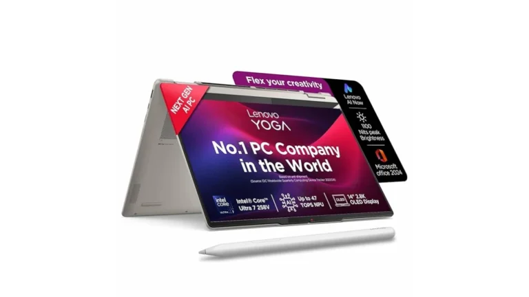 Lenovo Yoga 7 83JQ000NIN 2-in-1 Touchscreen Laptop with 32GB RAM launched in India – Check Price, Specs and Availability - feature image_2025 05 26_03 39 01