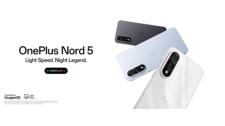 OnePlus Nord 5 Launched in India with Snapdragon 8s Gen 3 and 144Hz Display – Listed on Amazon - feature image_2025 07 09_08 33 42