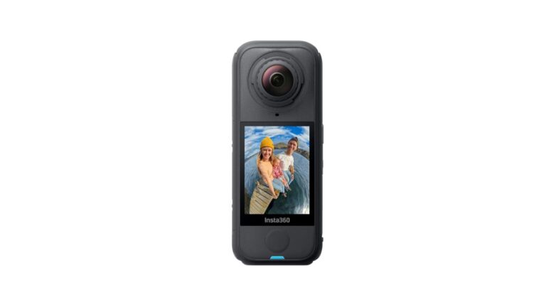 Insta360 X4 Air - Lightweight 165g 8K 360 Camera, Invisible Selfie Stick Effect, Replaceable Lenses, Shoot First & Frame Later, Built-in Wind Guard, FlowState Stabilization, AI-Powered App