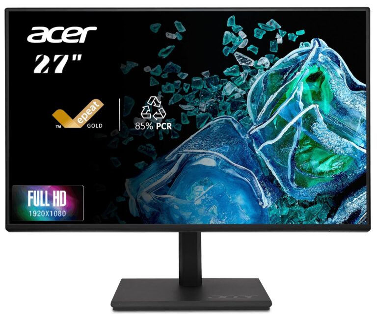 Acer Vero B277 G ( UM.HB7SI.G03 ) 27-inch FHD IPS Monitor Launched in India [ 120Hz / AdaptiveSync / Eco-Friendly / ErgoStand ]