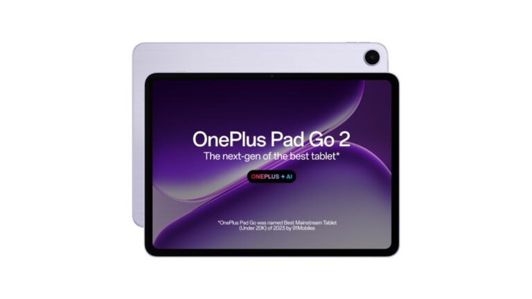 OnePlus Pad Go 2, 30.73 cm (12.1 inch) 2.8K Display with 900 nits HBM, Dolby Vision™, 120Hz Refresh Rate, Quad Speakers, AI, 10050 mAh Battery, Wi-Fi Tablet, 8GB RAM 128 GB Storage.