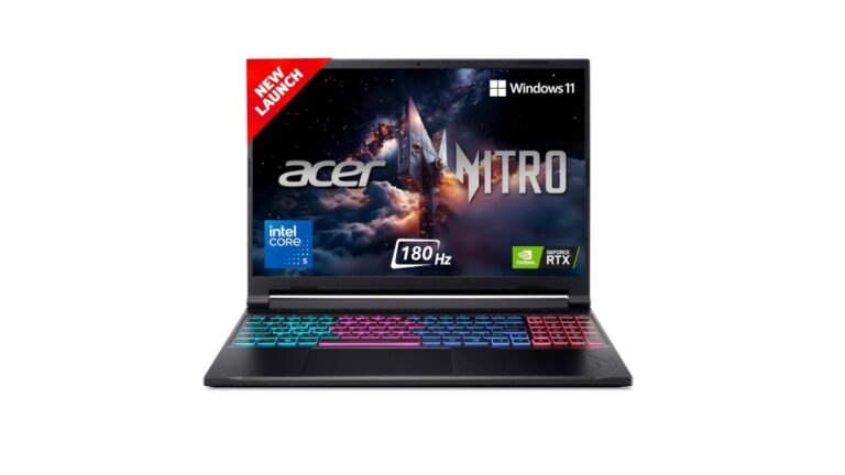 Acer Nitro V 16S ANV16S-71 Gaming Laptop Launched in India – RTX 5050, 180Hz, Listed on Amazon.in
