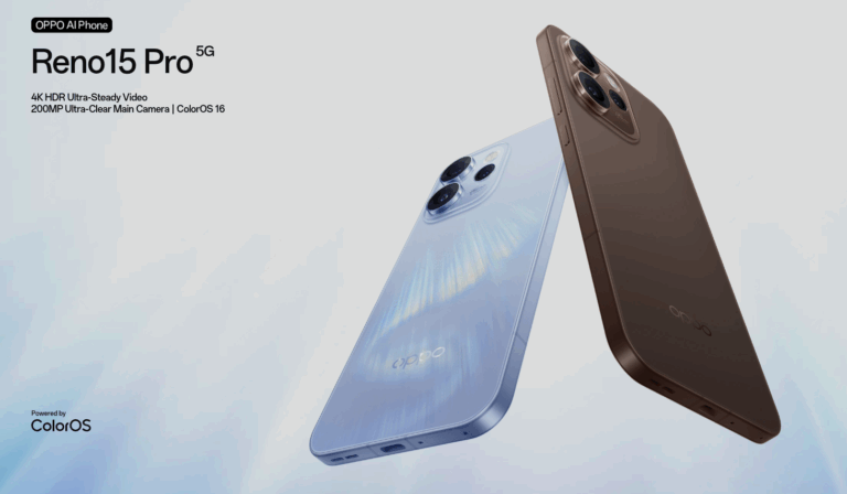 OPPO Reno15 Pro Max vs Pro vs Reno15 vs F 5G specs comparison. Compare display, camera, battery, processor specs side-by-side to find your ideal phone.