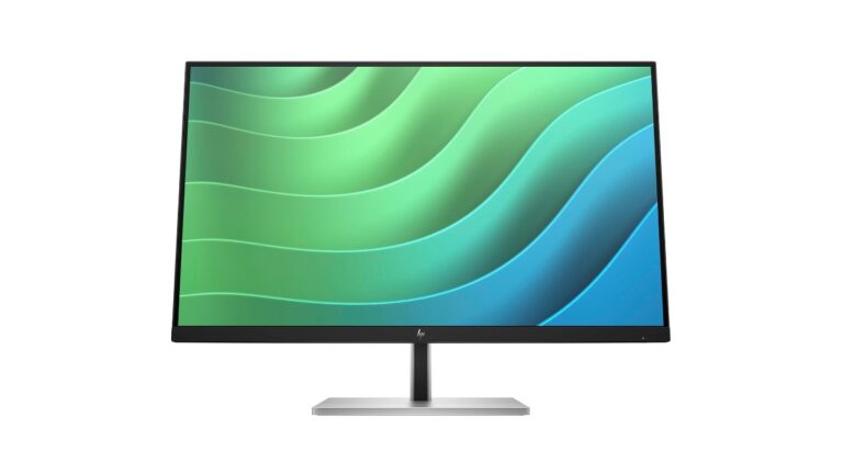 HP E27 G5 (6N4E2AA) 27" FHD IPS monitor launched in India at Rs.18,199. 75Hz, 99% sRGB, 4× USB-A ports, height/tilt/swivel/pivot adjustable. Check price and specs on Amazon.