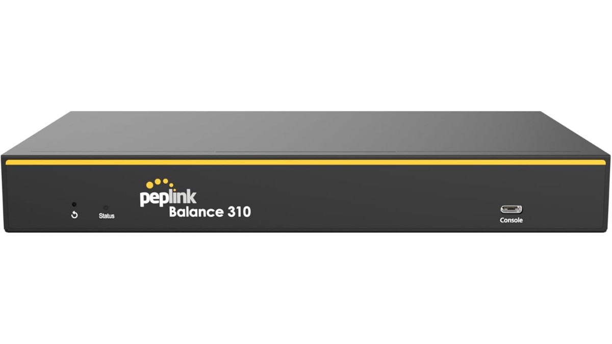 Peplink Balance 310 (BPL-310-PRM) listed on Amazon US at $999.99. Dual 2.5G WAN, 4× 10G LAN, SpeedFusion SD-WAN, PoE+. Check specs and price.