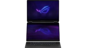 ASUS ROG Zephyrus Duo 2026 GX651AR-DB96 dual-screen gaming laptop with 16-inch 3K OLED 120Hz display, RTX 5070 Ti and Intel Core Ultra 9 386H
