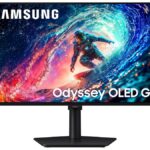 Samsung Odyssey OLED G6 LS27HG612SWXXL gaming monitor with 240Hz QD-OLED panel and QHD resolution