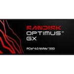 SanDisk Optimus GX 7100 NVMe SSD with PCIe 4.0 x4 interface and up to 4TB capacity
