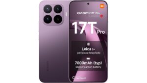 Xiaomi 17T Pro smartphone with 6.83-inch 144Hz AMOLED display, Leica triple camera, and 7000mAh battery available on Amazon UK