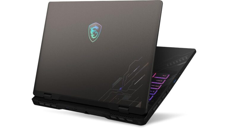 MSI Crosshair 16 D2XWGKG-008UK gaming laptop in Cosmos Gray with 24-Zone RGB keyboard and 16-inch QHD+ 240Hz display – available on Amazon UK at £1705.89