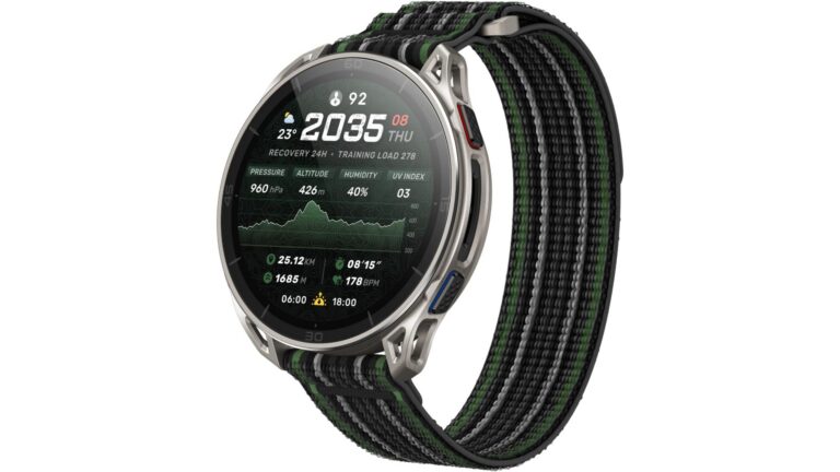 Amazfit Cheetah 2 Ultra (A2441) GPS smartwatch in Titanium with 1.5-inch AMOLED display and sapphire glass – available on Amazon US at $599.99