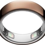 Oura Ring 5 JZ90-61403 smart ring in Silver and Gold finishes with sleep and heart rate tracking on Amazon US