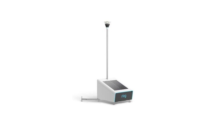 Ring Mobile Security Tower - Plug-in