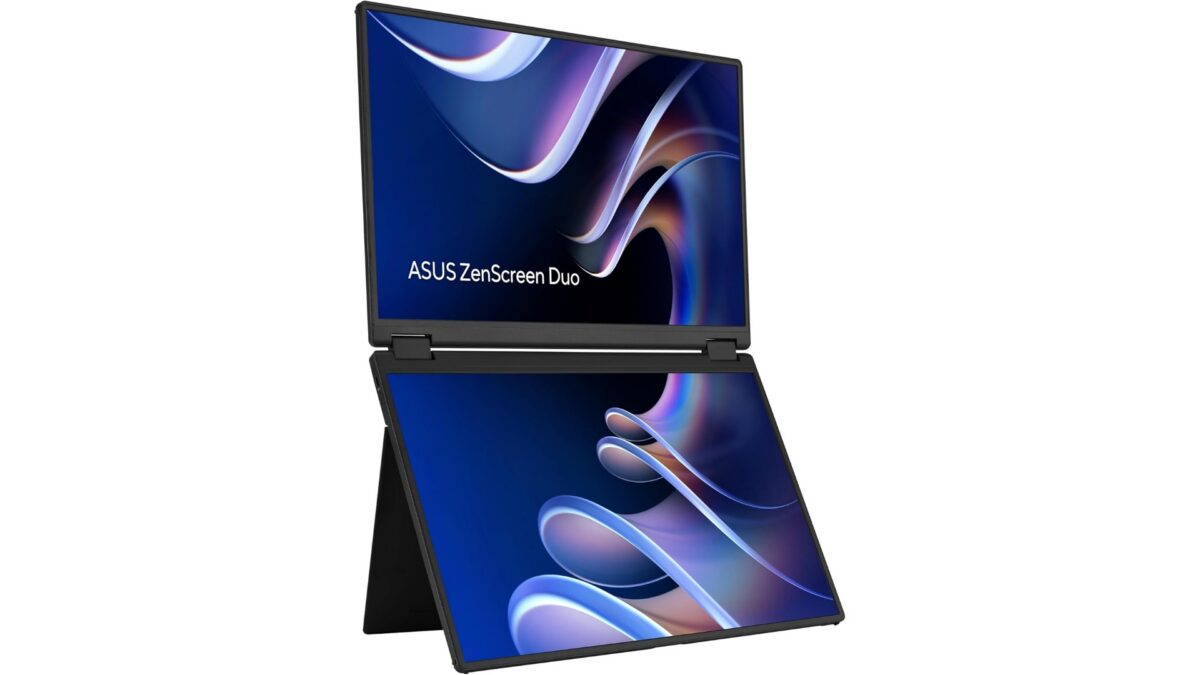 ASUS ZenScreen Duo MB14FCD Dual 14-inch Portable Monitor Listed for Pre-Order on Amazon US – 1920×1200 IPS, 360 Hinge, Dual USB-C, HDR10, Eye Care