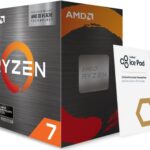 AMD Ryzen 7 5800X3D 100-100000651POF desktop processor with 8 Zen 3 cores and 96MB 3D V-Cache on AM4