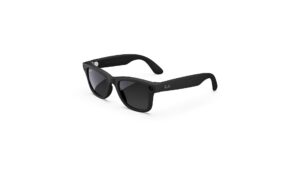 Ray-Ban Meta Gen 1 Wayfarer Matte Black 899-00599-01 smart AI glasses with 12 MP ultra-wide camera and Meta AI