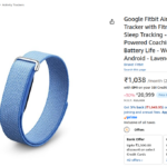 Google Fitbit Air India Launch
