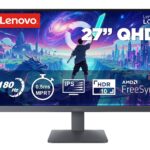 Lenovo LOQ 27Q-10 68F3GACBIN gaming monitor with 27-inch QHD 180Hz IPS display and HDR10 support