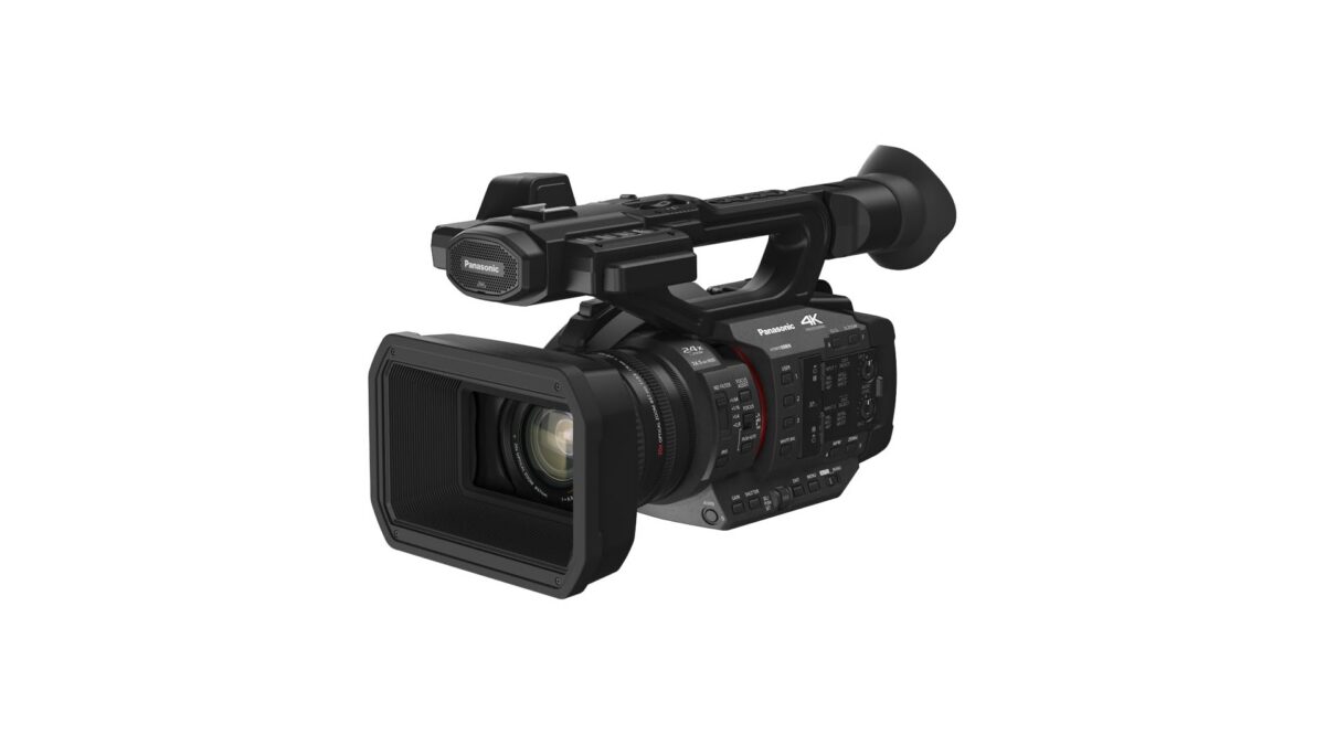 Panasonic HC-X2J professional 4K camcorder with 1.0-inch MOS sensor, 24.5mm wide-angle lens, and 20x optical zoom – available for pre-order on Amazon US at $3,399.99, releasing July 12, 2026