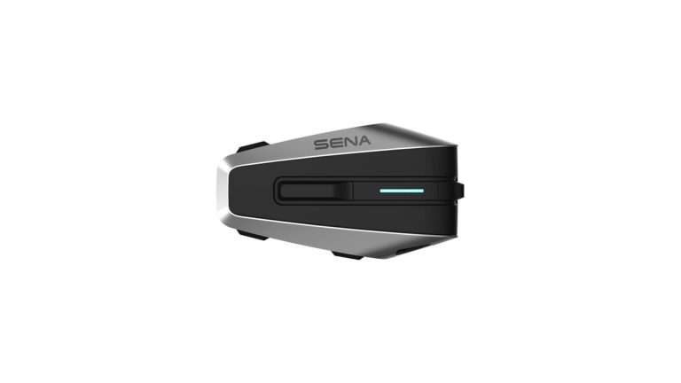 Sena VORTEX motorcycle Bluetooth intercom headset with Qi wireless charging and IPX7 waterproof rating