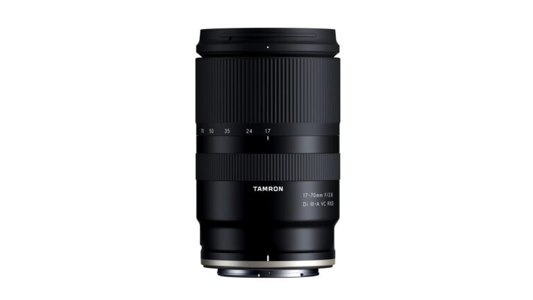 Tamron 17-70mm F/2.8 Di III-A VC RXD lens for Canon RF and Nikon Z mount mirrorless cameras