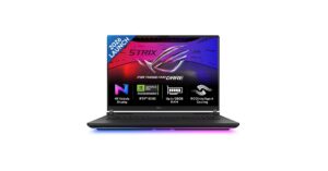 Product Package: Launch Price: Rs 4,89,990 | ASUS ROG Strix Scar 18 (2026) G835LWG-TQ363WS, Intel Core Ultra 9 (Series 2),RTX 5080-16GB,32GB RAM (Upgradeable),1TB SSD,4K FHD+,18"(45 cm),Win 11,M365 Basic(1Y),Office 24,Black,3.7 Kg - Gaming Laptop.