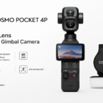 DJI Osmo Pocket 4P Standard Combo launched in India at Rs.84,990. Dual-camera system, 17-stop dynamic range, 4K/240fps, 10-bit D-Log 2, ActiveTrack 8.0.