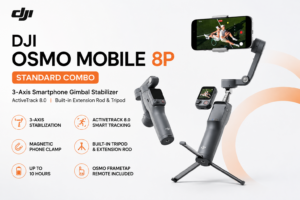 DJI Osmo Mobile 8P Standard Combo | 3-Axis Smartphone Gimbal Stabilizer_clean