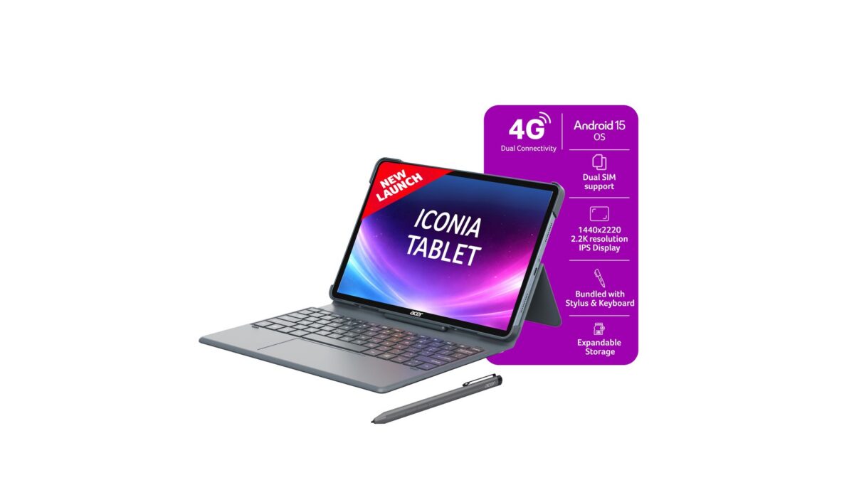 Acer Iconia iM11-12M Tablet Launched in India – 11.45-inch 90Hz 2.2K Display, MediaTek Helios G99-8781, Stylus Pen + Keyboard – Listed on Amazon.in