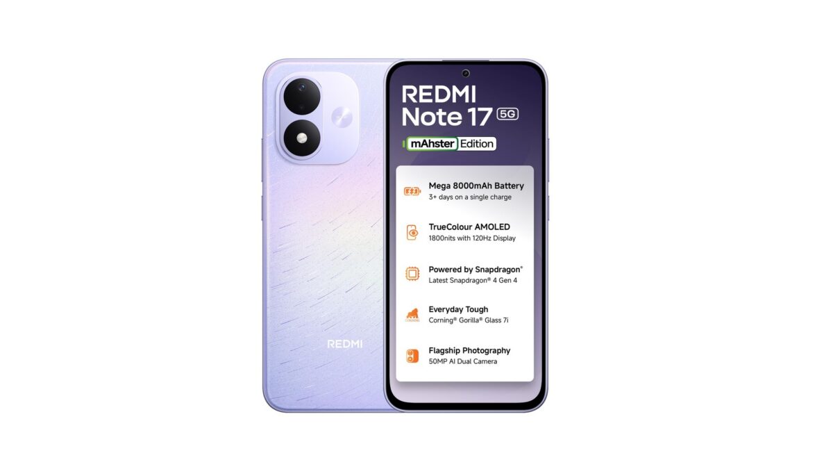 REDMI Note 17 5G Smartphone Launched in India – 8000mAh Battery, 6.99-inch 120Hz TrueColour AMOLED, Snapdragon 4 Gen 4 – Listed on Amazon.in