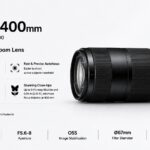 Sony FE 100-400mm F5.6-8 OSS SEL100400B.SYX full-frame super-telephoto zoom lens with Optical SteadyShot and 654g body