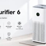 Mijia by Xiaomi Air Purifier 6 BHR0A53IN room air purifier with 443 m3 per hour CADR and PM1 AQI monitor display