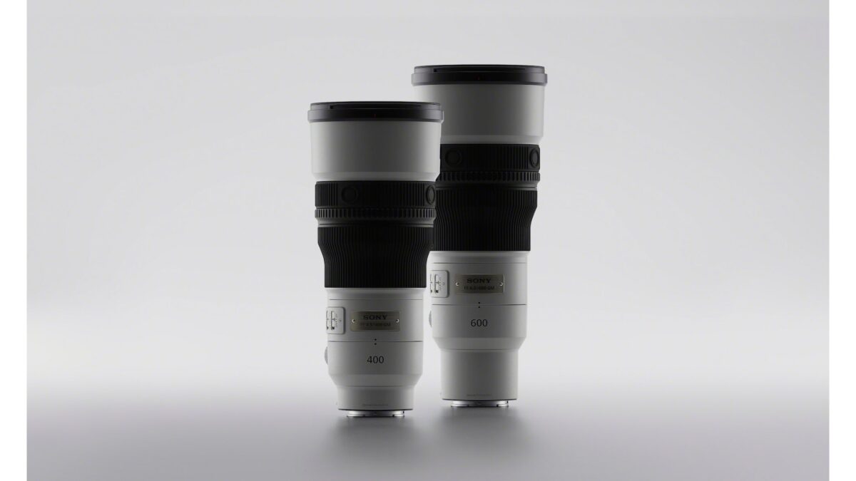 Sony FE 400mm F4.5 GM OSS and FE 600mm F6.3 GM OSS super-telephoto prime lenses