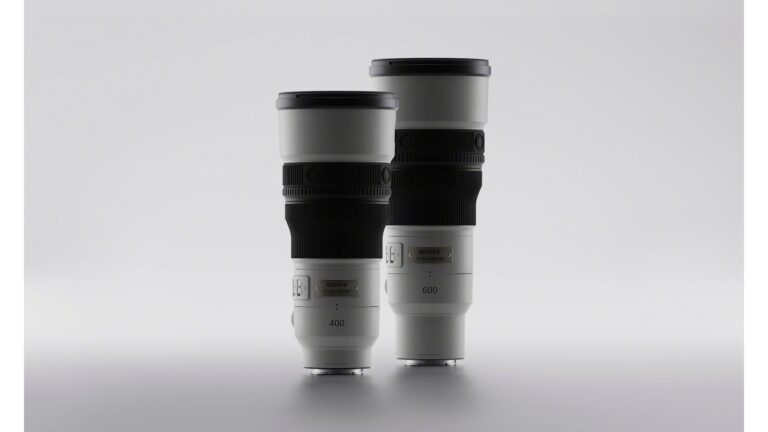 Sony FE 400mm F4.5 GM OSS and FE 600mm F6.3 GM OSS super-telephoto prime lenses
