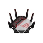 ASUS ROG Rapture GT-BN98 quad-band WiFi 8 gaming router with eight antennas and dual 10G ports