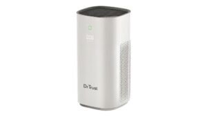 Dr Trust USA 912 Zurich Max MS00114 air purifier with H13 HEPA filter and PM2.5 AQI display
