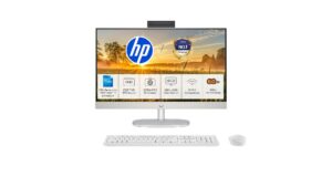 HP All-in-One 24-cr0552in DC9D6PA desktop with 23.8-inch FHD IPS display and Intel Core i5-1334U