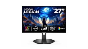 Lenovo Legion 27U-10 67D1GAC1IN 27-inch 4K IPS gaming monitor with 160Hz refresh rate and HDMI 2.1